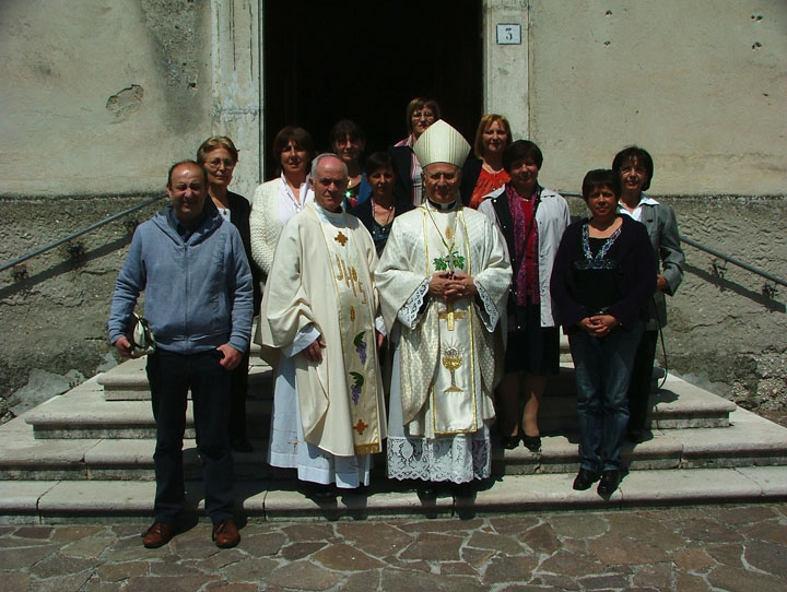 Visita del Vescovo Scotti a San Pietro Avellana