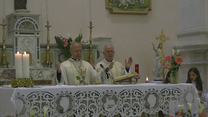 Visita del Vescovo Scotti a San Pietro Avellana