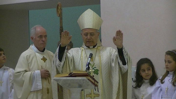 Visita del Vescovo Scotti a San Pietro Avellana
