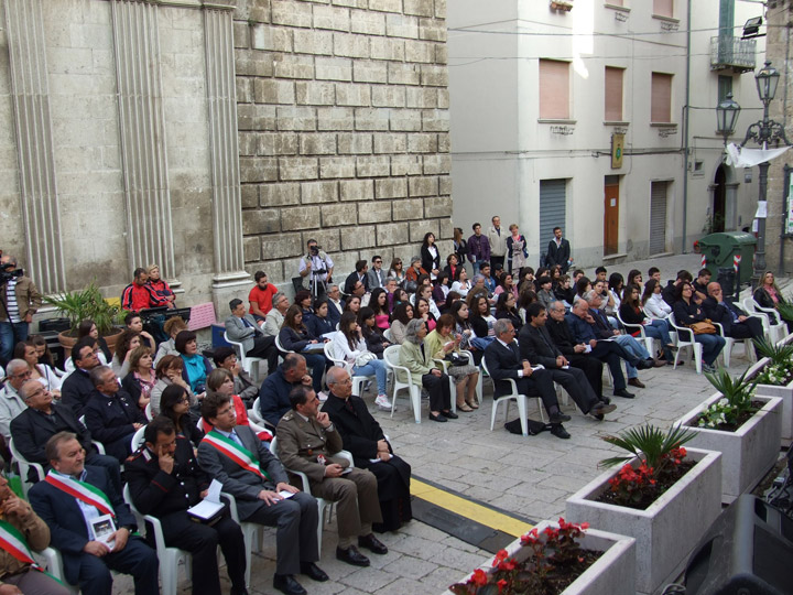 La cerimonia di conclusione dei centocinquanta anni dell’Unità d’Italia