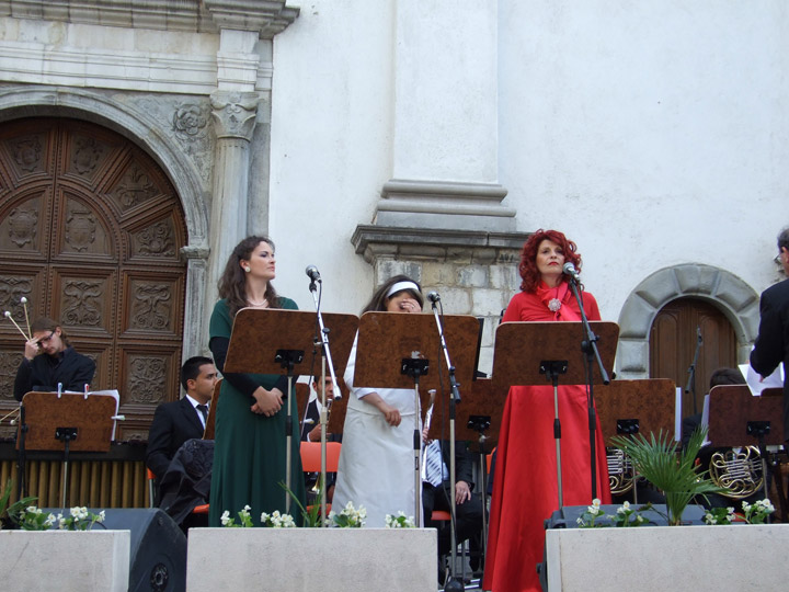 La cerimonia di conclusione dei centocinquanta anni dell’Unità d’Italia