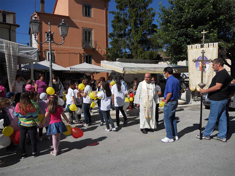 La visita pastorale del Vescovo Scotti a Vastogirardi