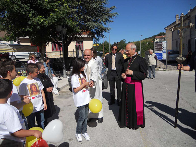 La visita pastorale del Vescovo Scotti a Vastogirardi