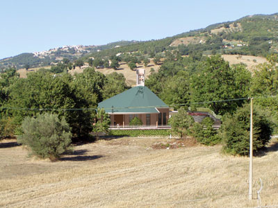 Un'immagine del progetto della chiesa dedicata a San Casto