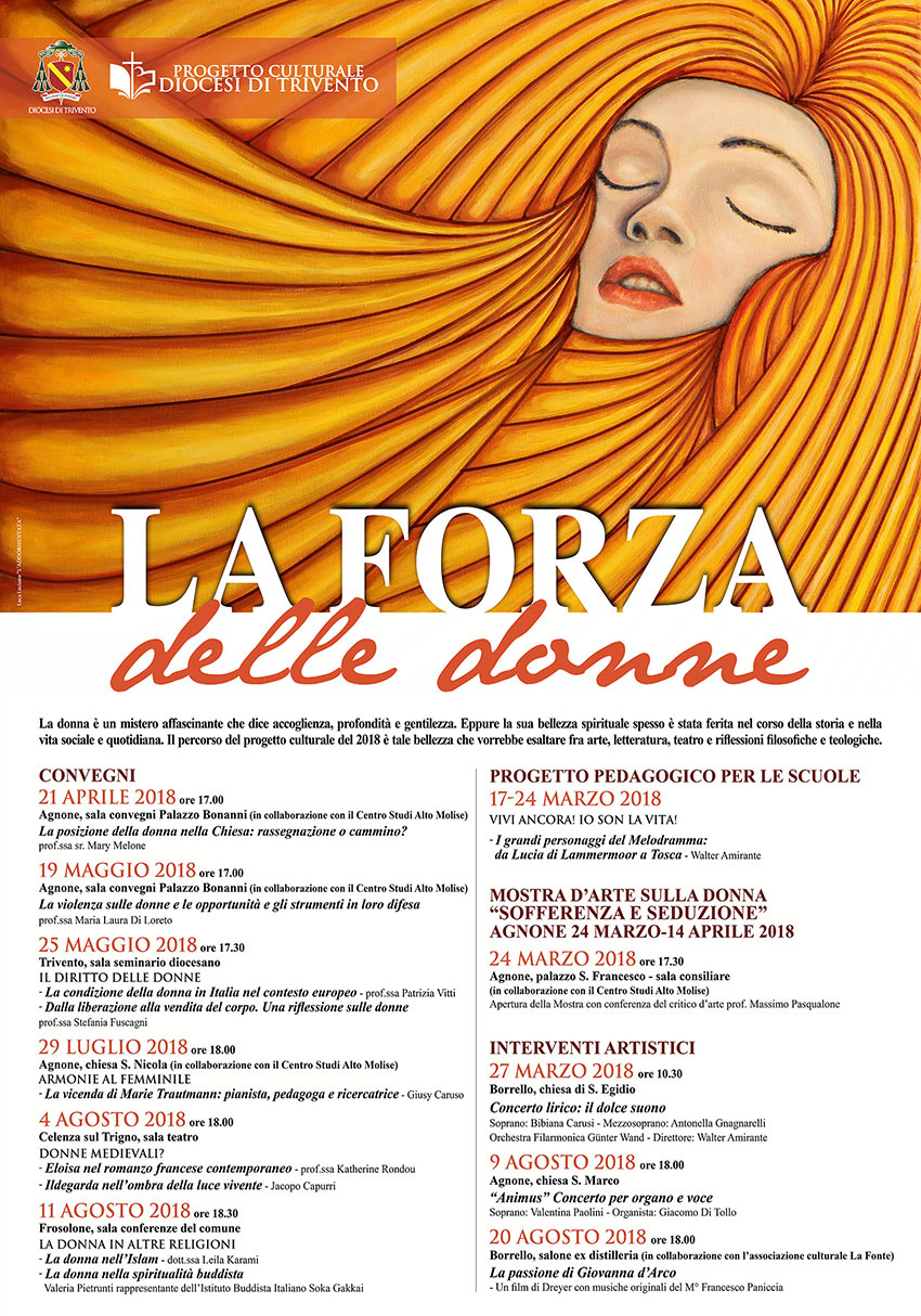 L'iniziativa 'La forza delle donne' del Centro Progetto Culturale della Diocesi di Trivento