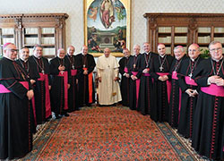I vescovi di Abruzzo e Molise dal Papa, Petrocchi: parole vitali per le nostre chiese