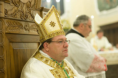 Una foto del Vescovo Claudio Palumbo
