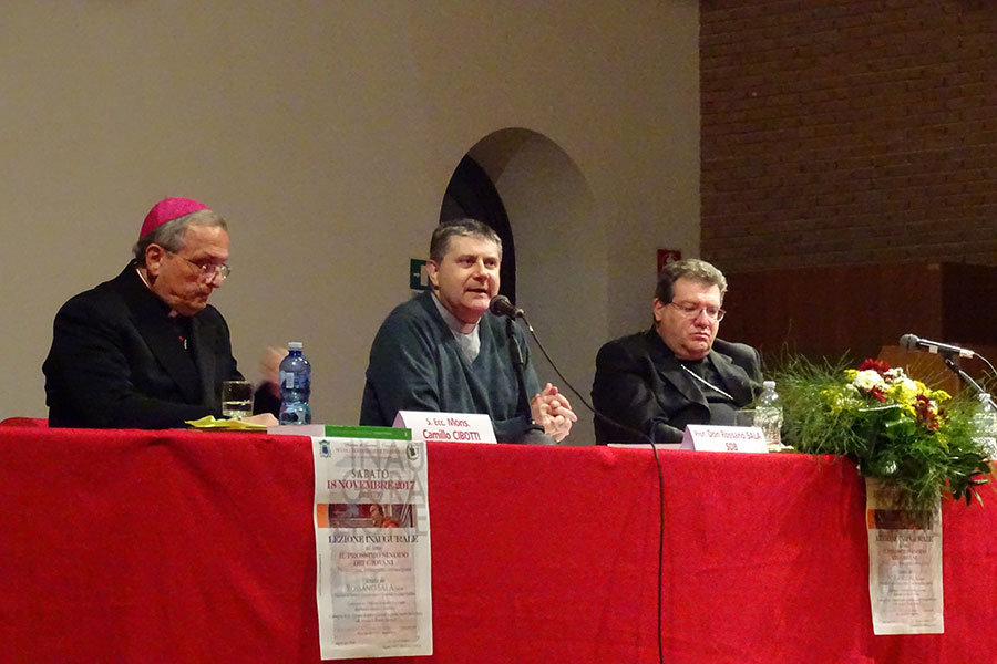 Una foto del prof. Rossano Sala, sdb, professore di Pastorale Giovanile all’Università Pontificia Salesiana