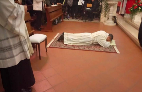 Un momento della Celebrazione