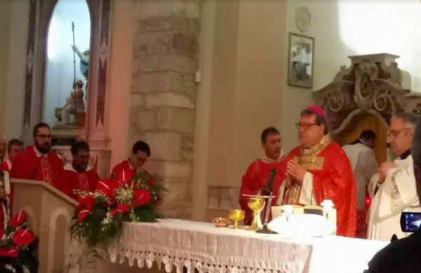 Un momento della Celebrazione
