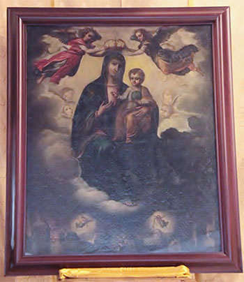Un'immagine della Madonna di Costantinopoli