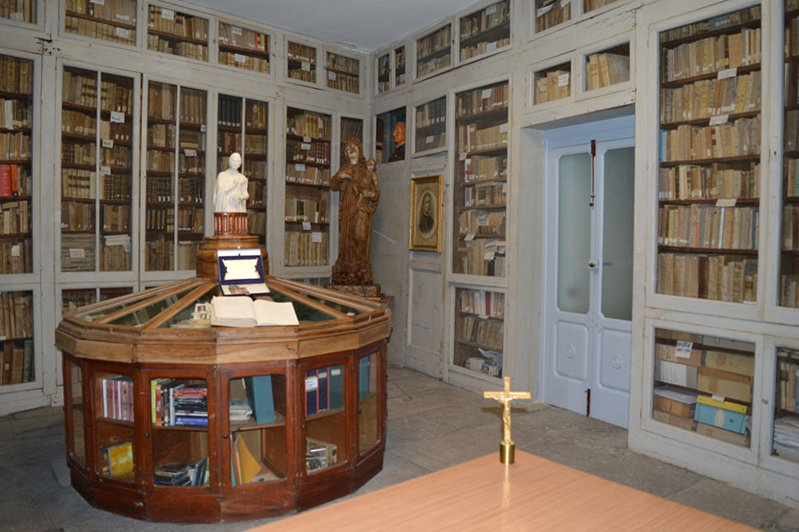 Un'immagine della Biblioteca Emidiana di Agnone