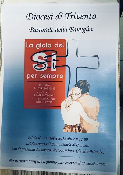 La copertina dell'invito