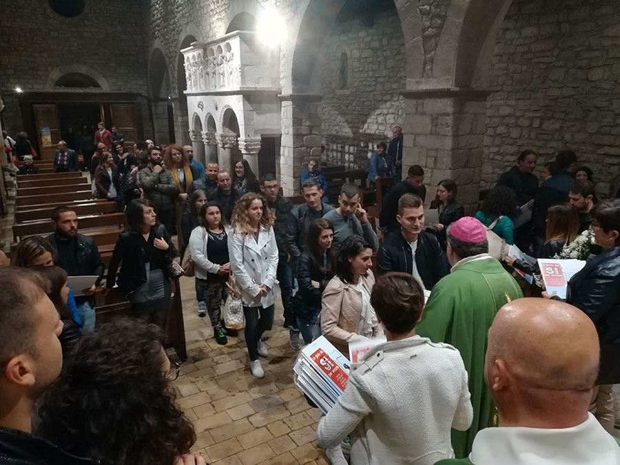 Un momento del corso