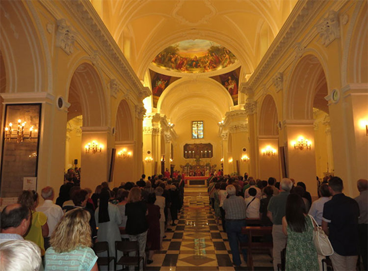 La facciata della Cattedrale di Trivento