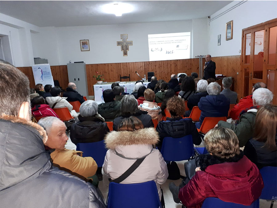 Una foto dell'incontro ad Agnone