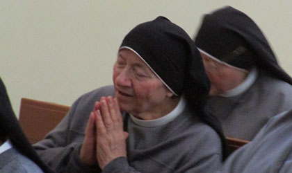 Le condoglianze del Vescovo Claudio per la morte di suor Nicoletta Tupone