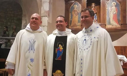 Vestizione monastica di Padre Juan Manuel Pecile dell'Istituto del Verbo Incarnato