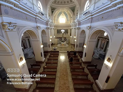 La chiesa di Schiavi di Abruzzo appena restaurata