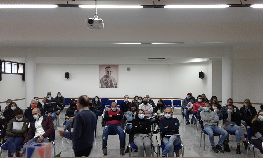 Un momento del nuovo percorso matrimoniale della Diocesi di Trivento