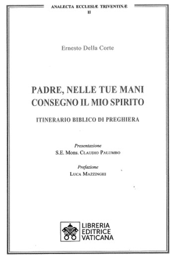 Il nuovo libro di Padre Ernesto Della Corte