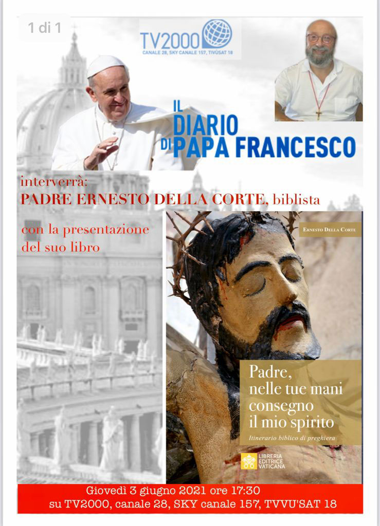 Padre Ernesto Della Corte presenta il suo libro su TV2000