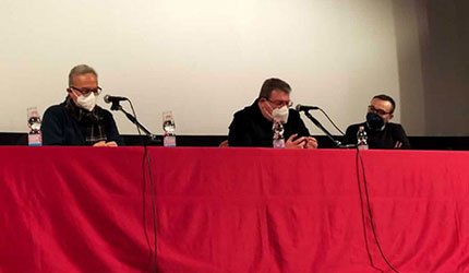 Don Flavio Placida e i catechisti diocesani ad Agnone
