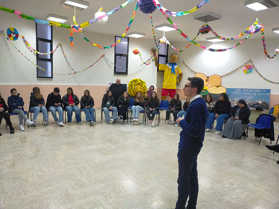 Una foto della domenica del Buon Pastore