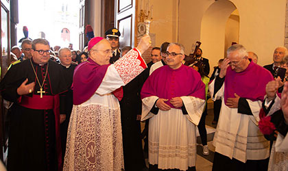 Inizio del ministero pastorale di Sua Eccellenza Mons. Camillo Cibotti nella diocesi di Trivento