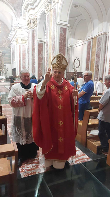 47° anniversario di Ordinazione Sacerdotale e 11° di Episcopato di S.E. Mons. Camillo Cibotti