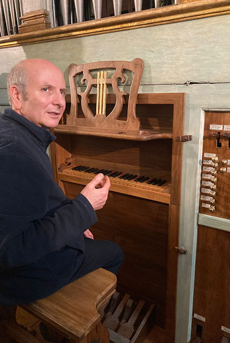 Federico Del Sordo, professore presso il Pontificio Istituto di Musica Sacra e presso il Conservatorio S. Cecilia di Roma