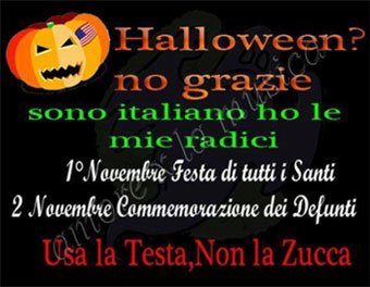 L'ESORCISTA DELLA SANTA SEDE: HALLOWEEN E' UN VERO OSANNA AL DIAVOLO