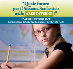 Quale futuro per il Sistema Scolastico nelle AREE INTERNE?