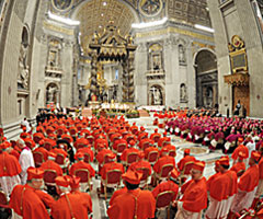 In cammino sulla via di Cristo: Il concistoro ordinario pubblico presieduto dal Romano Pontefice per la creazione di ventiquattro cardinali
