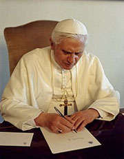 Messaggio di Benedetto XVI per la 44.esima Giornata della Pace che si celebrerà il 1° gennaio 2011