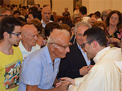 Gli auguri della parrocchia