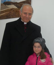 Il 17 ottobre 2005 il rettore del Seminario Regionale di Chieti veniva nominato dal Papa Vescovo di Trivento
