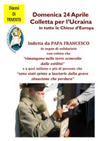 Domenica 24 Aprile, in tutte le chiese d’Europa, si terrà una Colletta per l’Ucraina