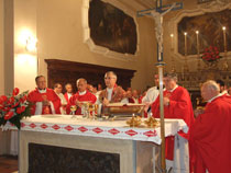 Tanti i fedeli presenti alla festa di San Casto in cattedrale a Trivento