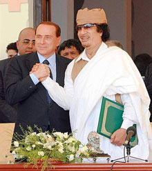 Gheddafi è ripartito. Ora restano le polemiche