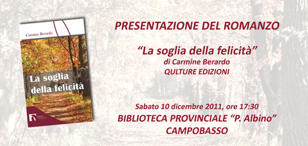 Presentazione del romanzo 
