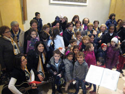 Bimbi, suore e maestre in festa per la beata Maria Teresa Scrilli