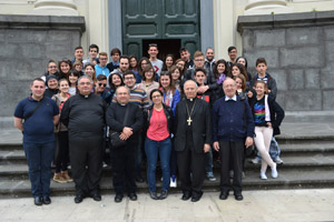 Giornata del 22 aprile con i giovani della diocesi