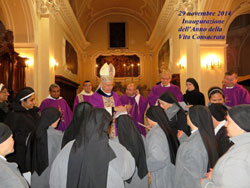 Celebrazione inaugurale d'inizio dell’anno dedicato alla Vita Consacrata