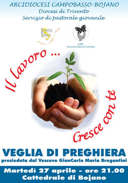 Veglia interdiocesana sul lavoro