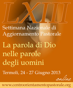 63a Settimana nazionale di aggiornamento pastorale