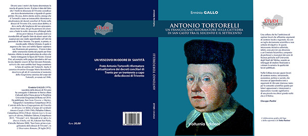 La copertina del LIBRO SU MONS. TORTORELLI DI ERMINIO GALLO