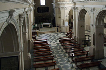 L'interno della Cattedrale di Trivento