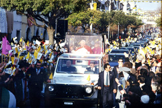 XVII ANNIVERSARIO DELLA VISITA DEL BEATO GIOVANNI PAOLO II