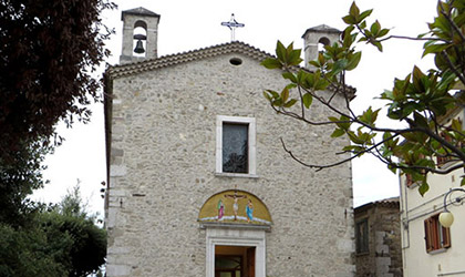 La facciata della chiesa Santa Croce di Trivento